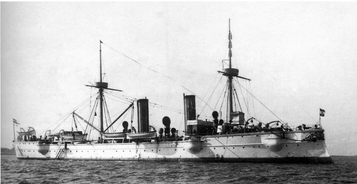 Бронепалубный крейсер Ирене