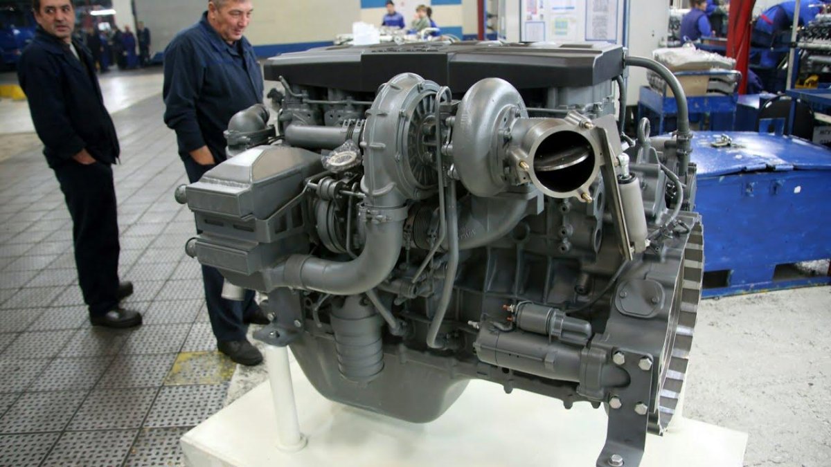 Дизельный двигатель КАМАЗ р6