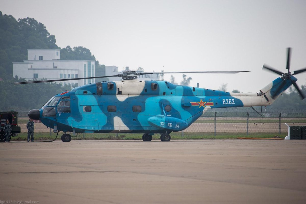 Китайский вертолет z-8l