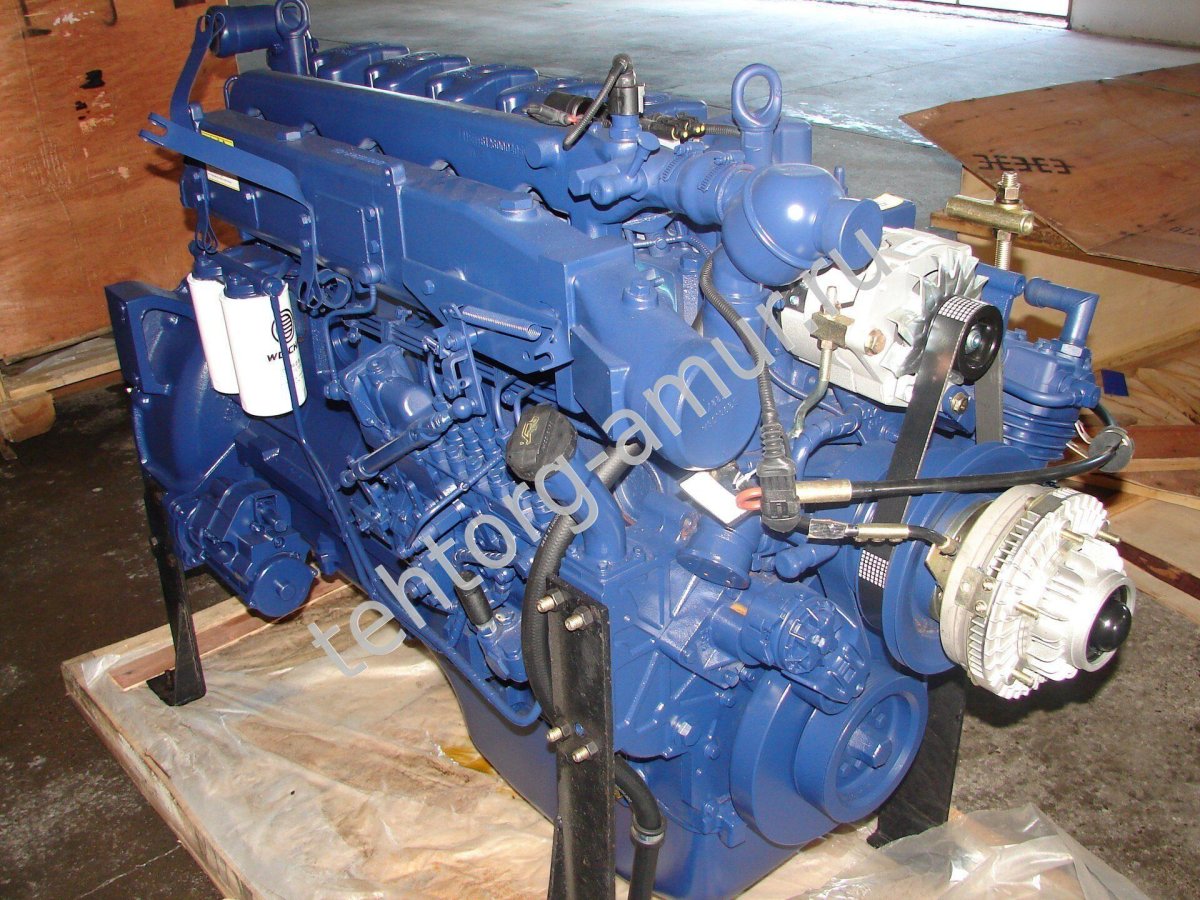 Двигатель ВП 10 Шакман евро 2
