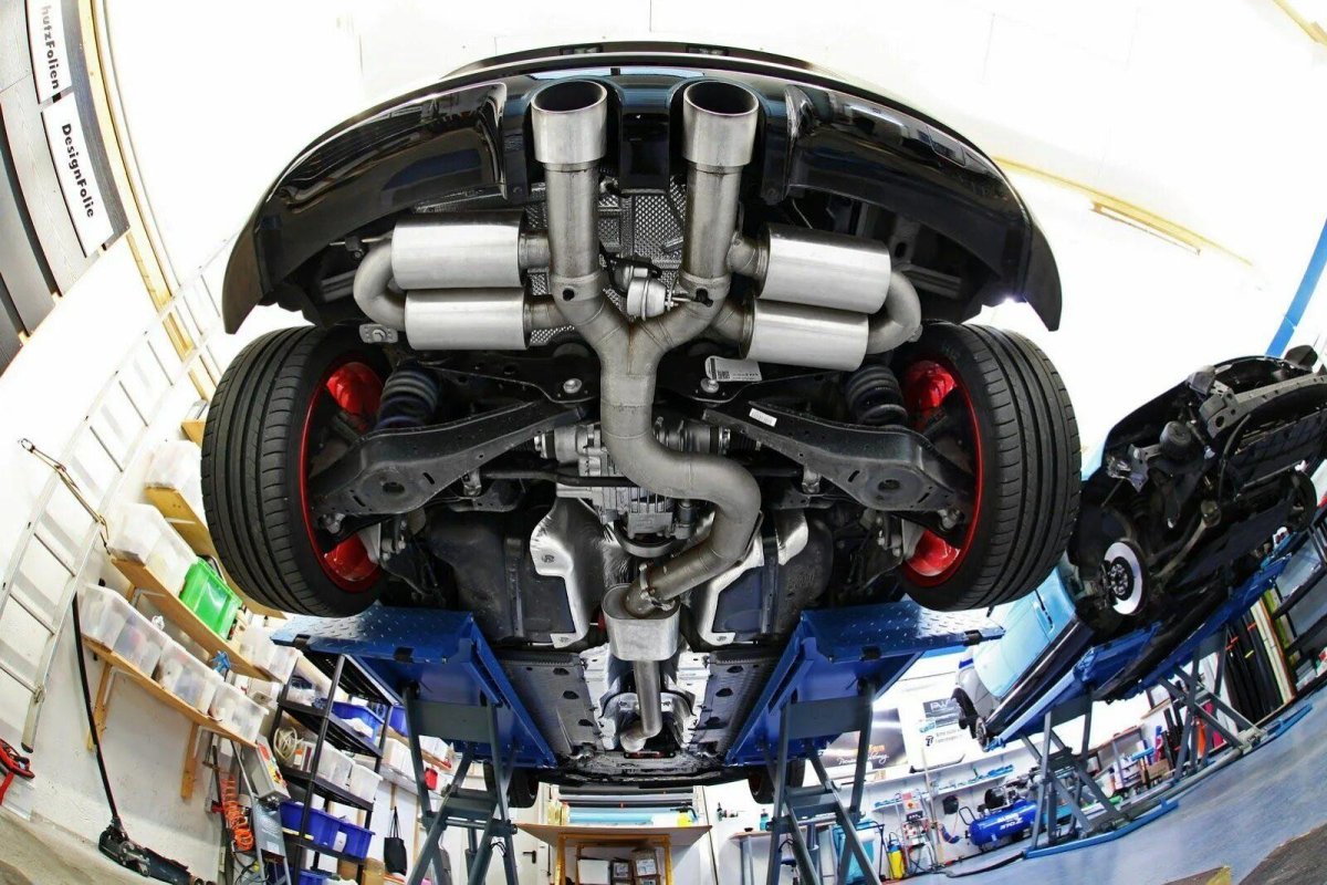 Golf 6 GTI снизу