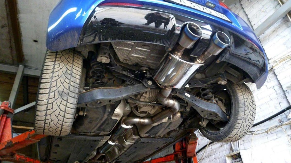 Выхлопная система Golf 6