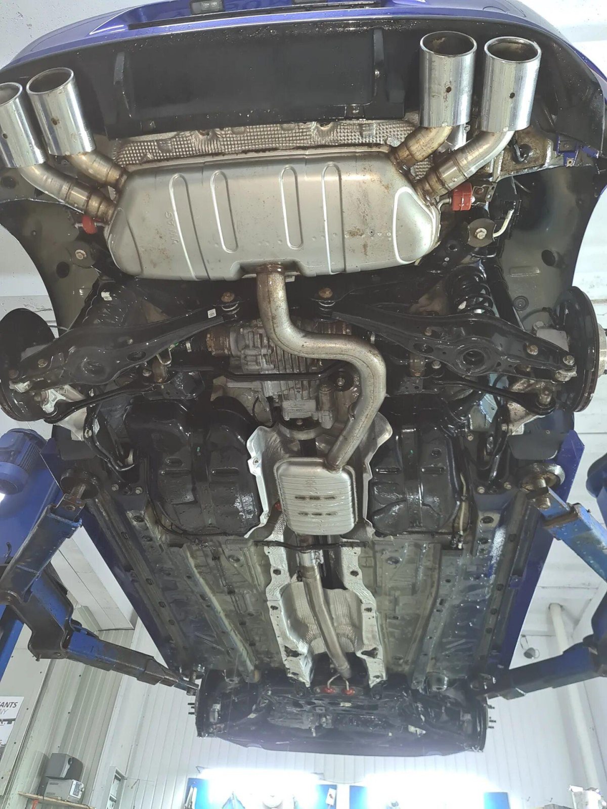 VW Golf 7 днище