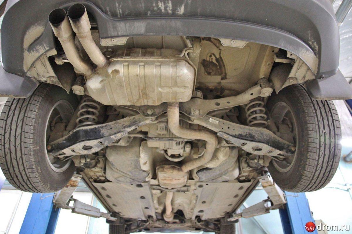 Sorento 2008 передняя подвеска снизу