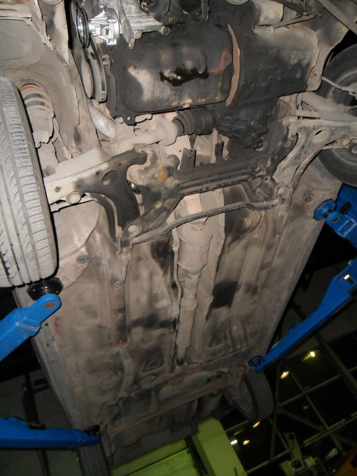 Фольксваген Golf 4 днище