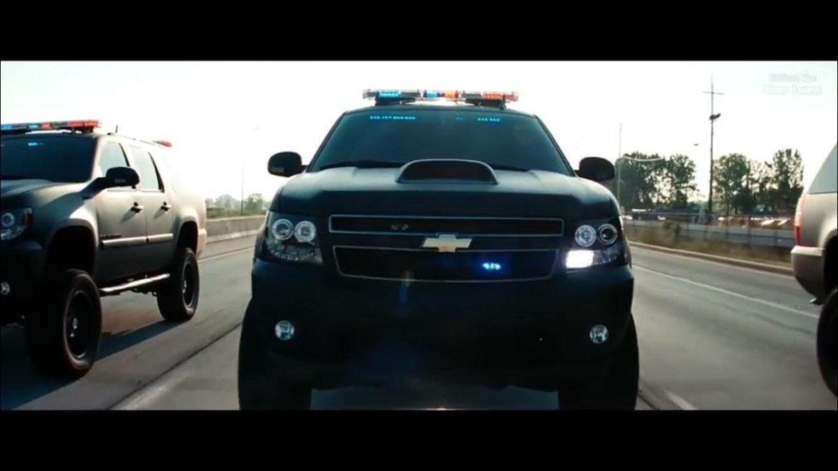 Police Chevrolet Suburban Transformers 3