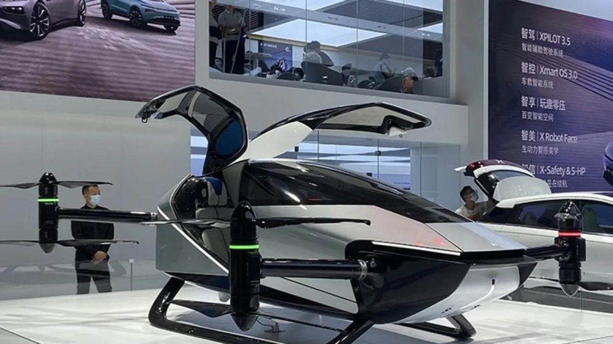 Xpeng x2 летающий автомобиль