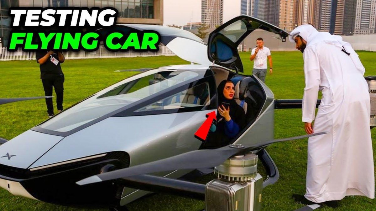 Дубай аэротакси беспилотное