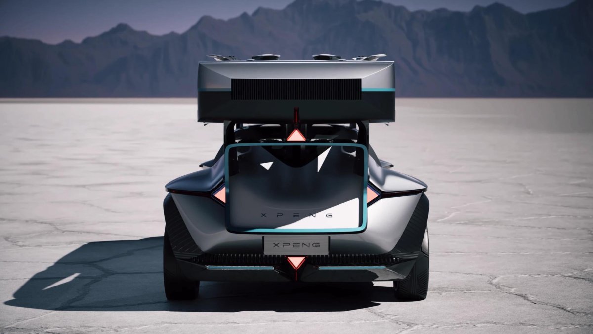 Китайский летающий автомобиль