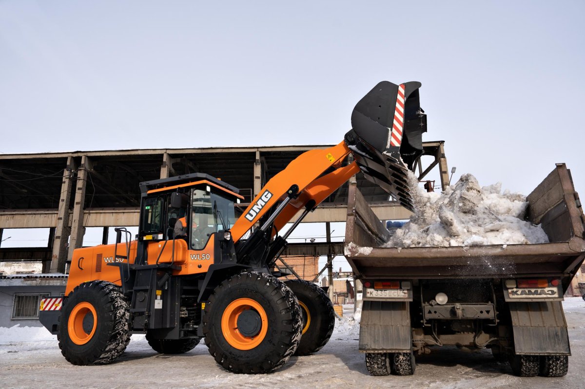 Фронтальный погрузчик wl50