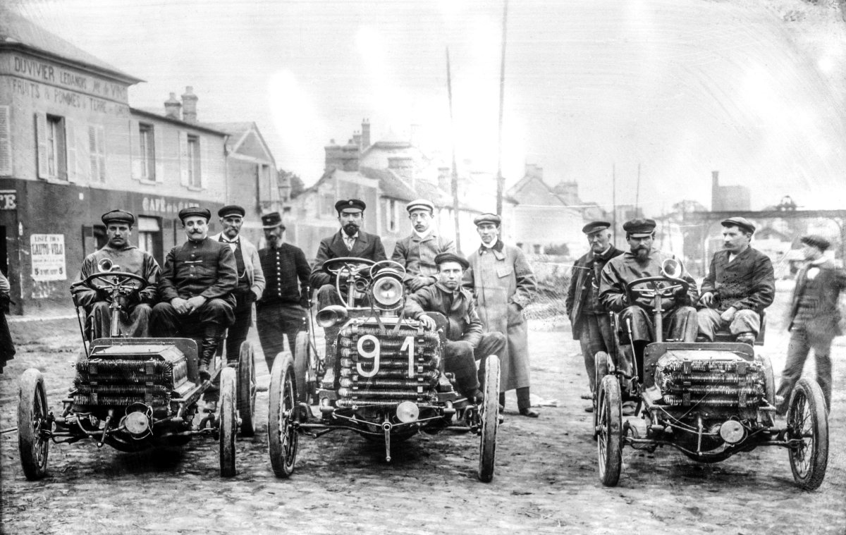 Первая автомобильная гонка 1894 Париж-Руан