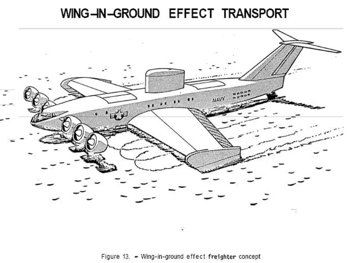 Экраноплан Каспийский монстр