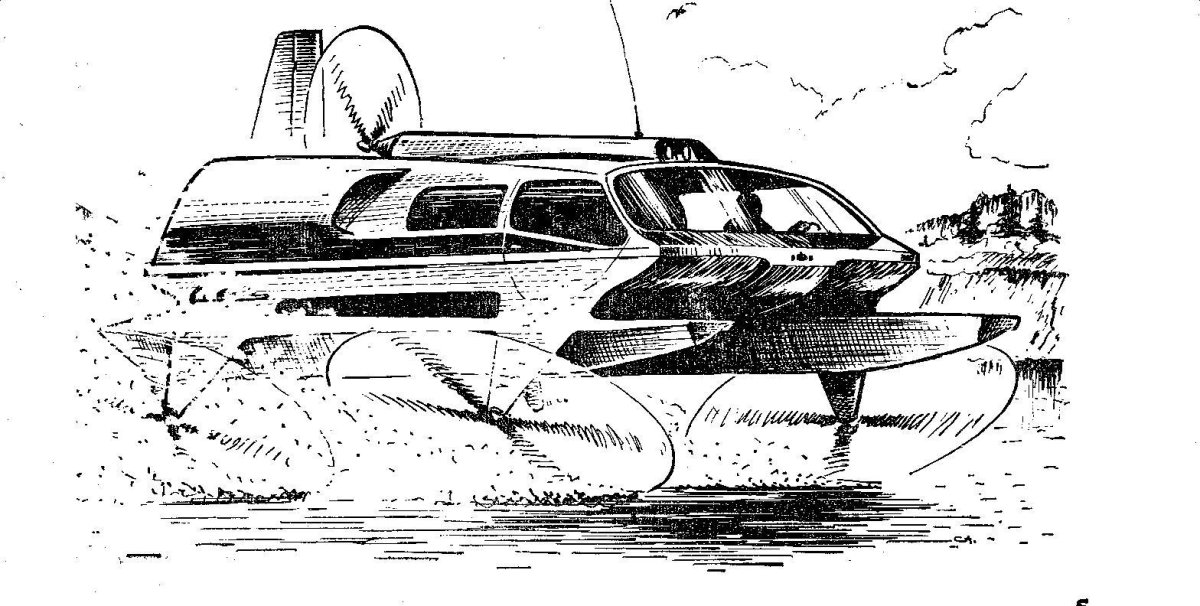 Экраноплан глиссер