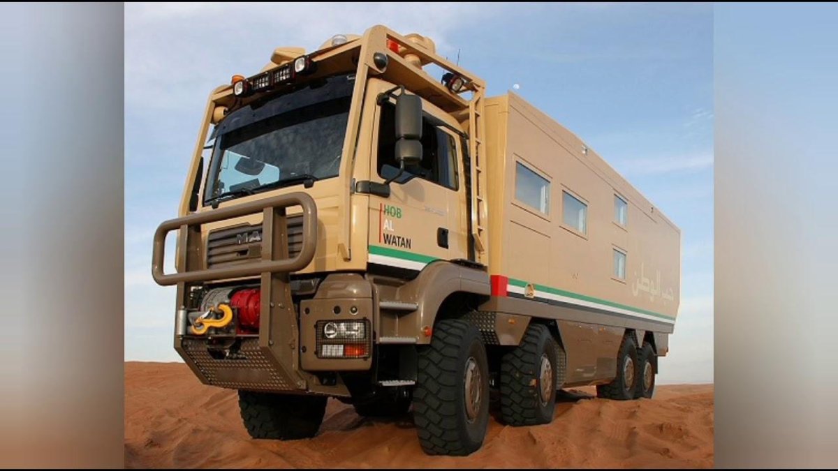 Автодом Mercedes 8x8 Expedition