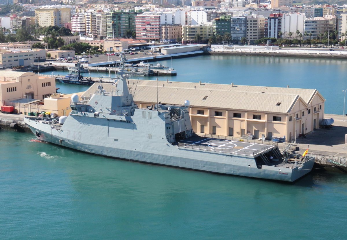 Корветы типа p40 «Meteoro» (2500 т)