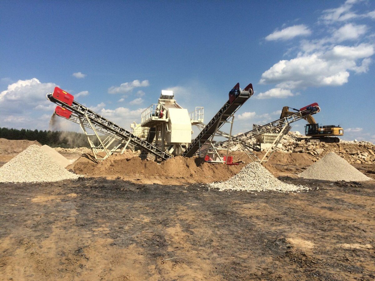 ДСК дробильно-сортировочный комплекс