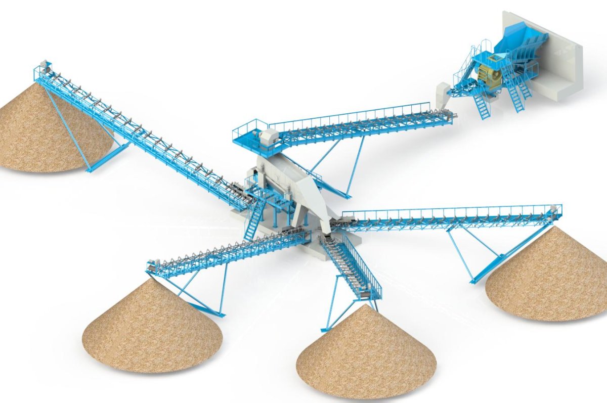 Дробильно-сортировочная линия ДСЛ-1