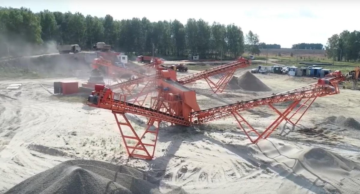 Дробильно-сортировочная линия ДСЛ-1