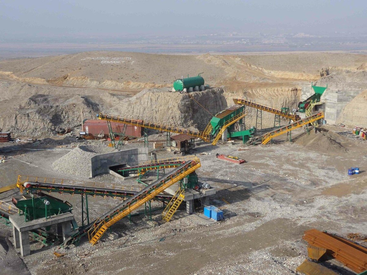 ДСК дробильно-сортировочный комплекс