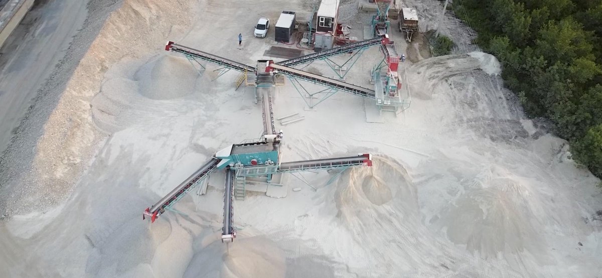 ДСК дробильно-сортировочный комплекс