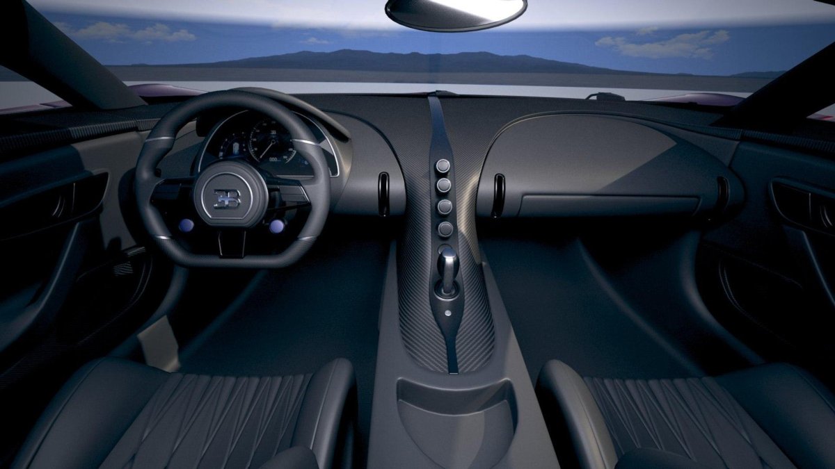 Bugatti Chiron 2020 салон