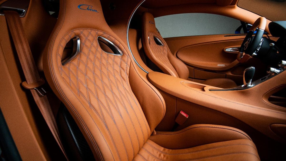 Bugatti Chiron Interior