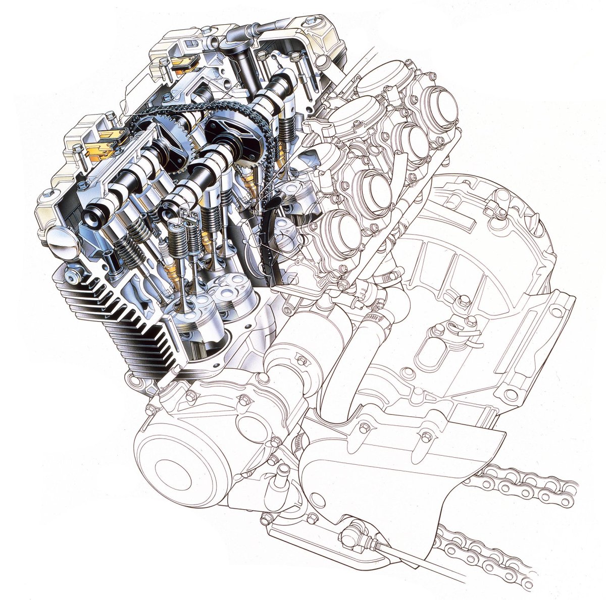 Двигатель Honda CB 400