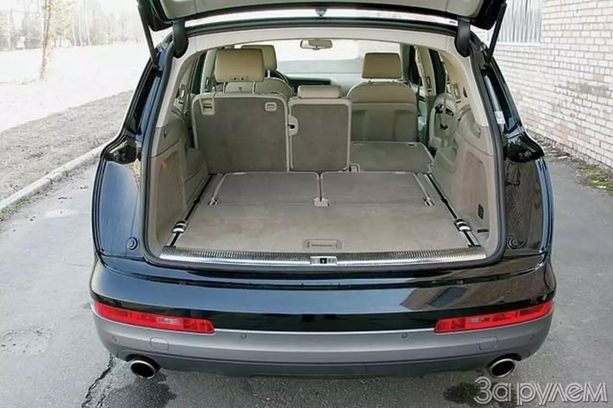 Audi q7 4l багажник