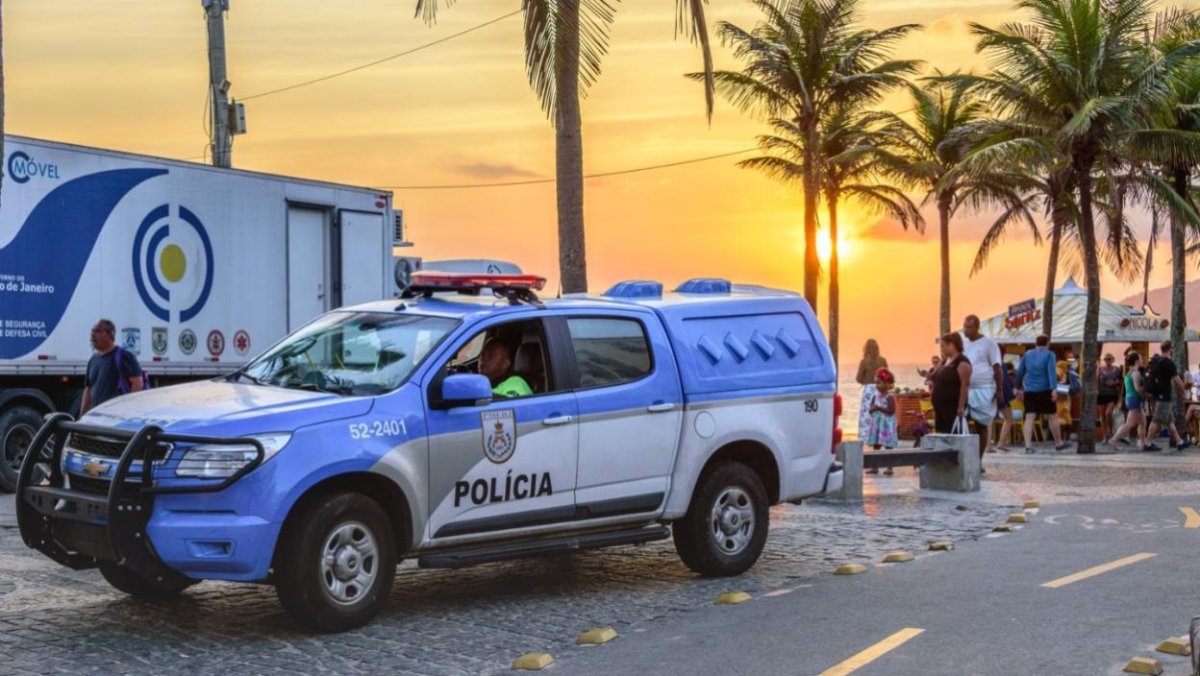 Полиция Бразилии машины
