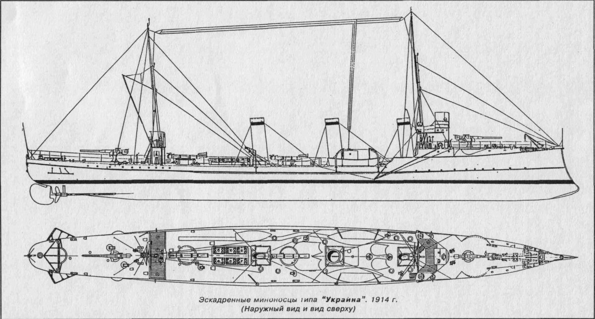 Минный крейсер Сибирский стрелок