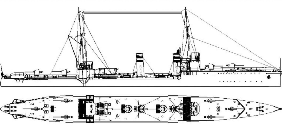 Минный крейсер "Абрек"