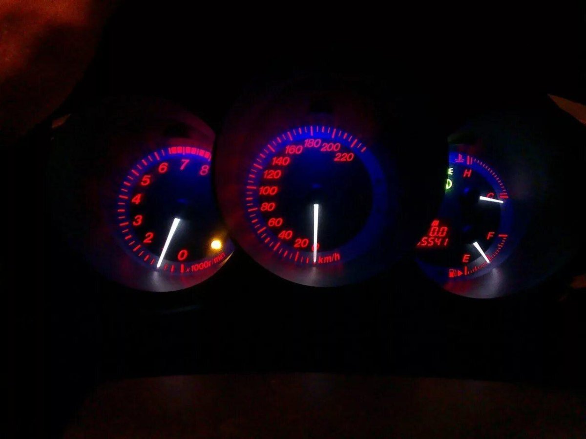 Мазда 3 2008 спидометр