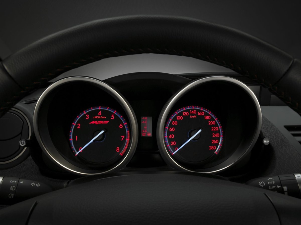 Мазда 3 2008 спидометр