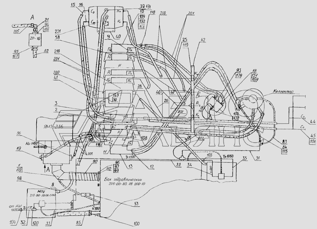 РВД на ЭО 3323а управления