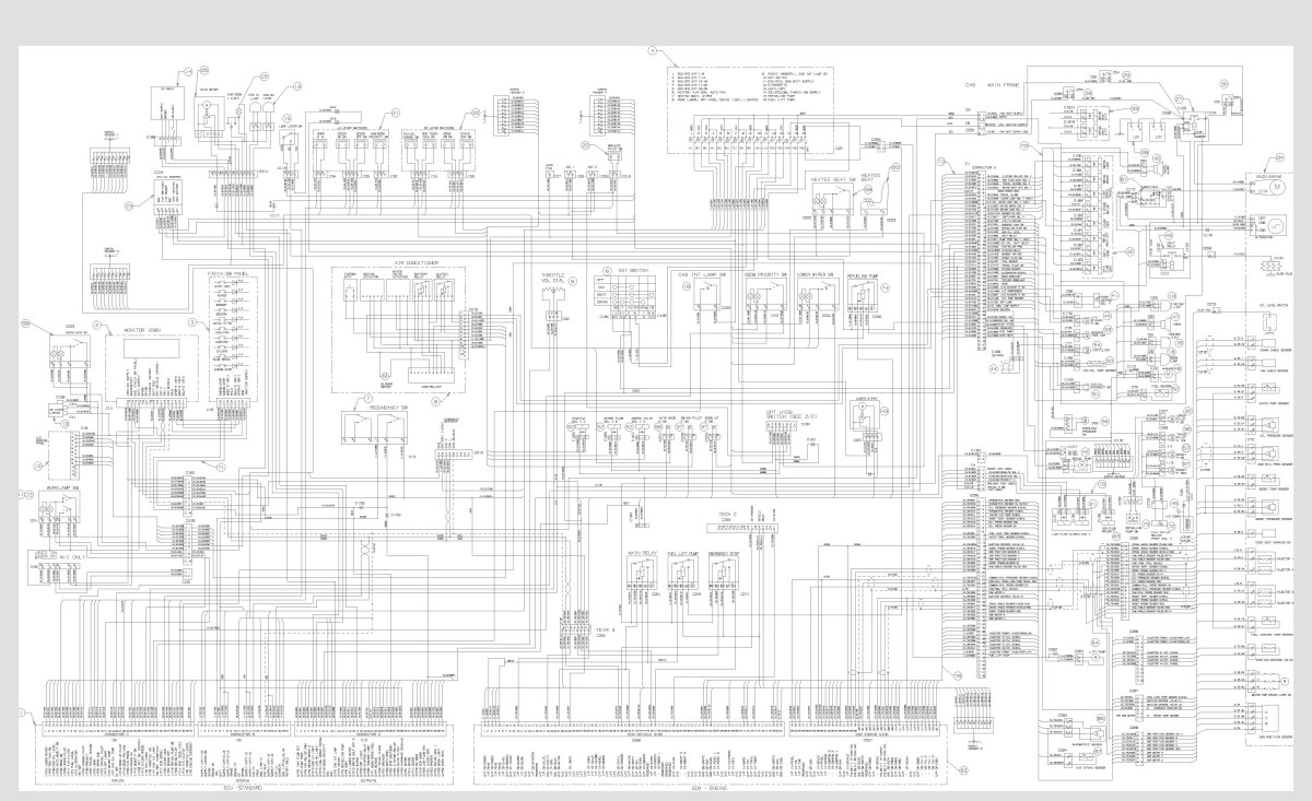 Электросхему экскаватора Hyundai 170