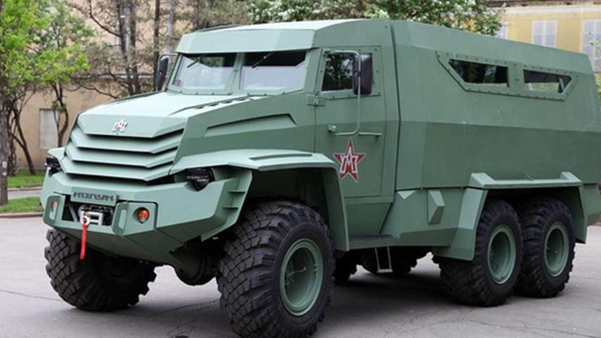 Бронеавтомобиль колун 6х6