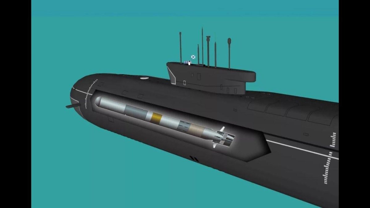 Ядерная подводная лодка Посейдон