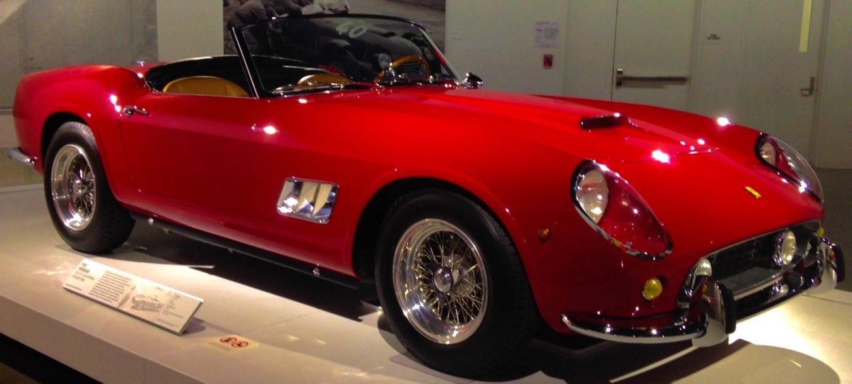 Феррари 250 gt Калифорния Блэк раша