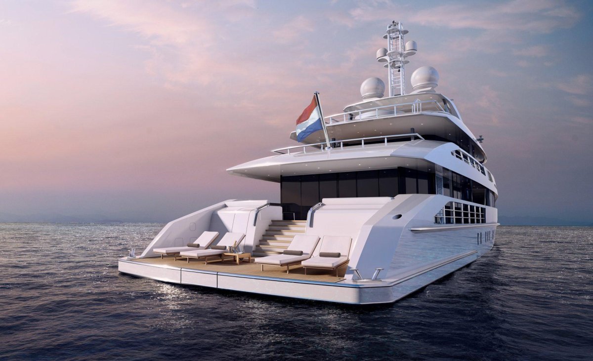 Яхта Galactica super Nova