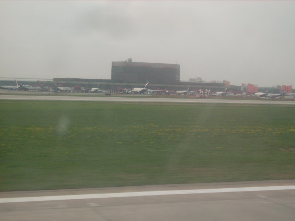 Летное поле Шереметьево