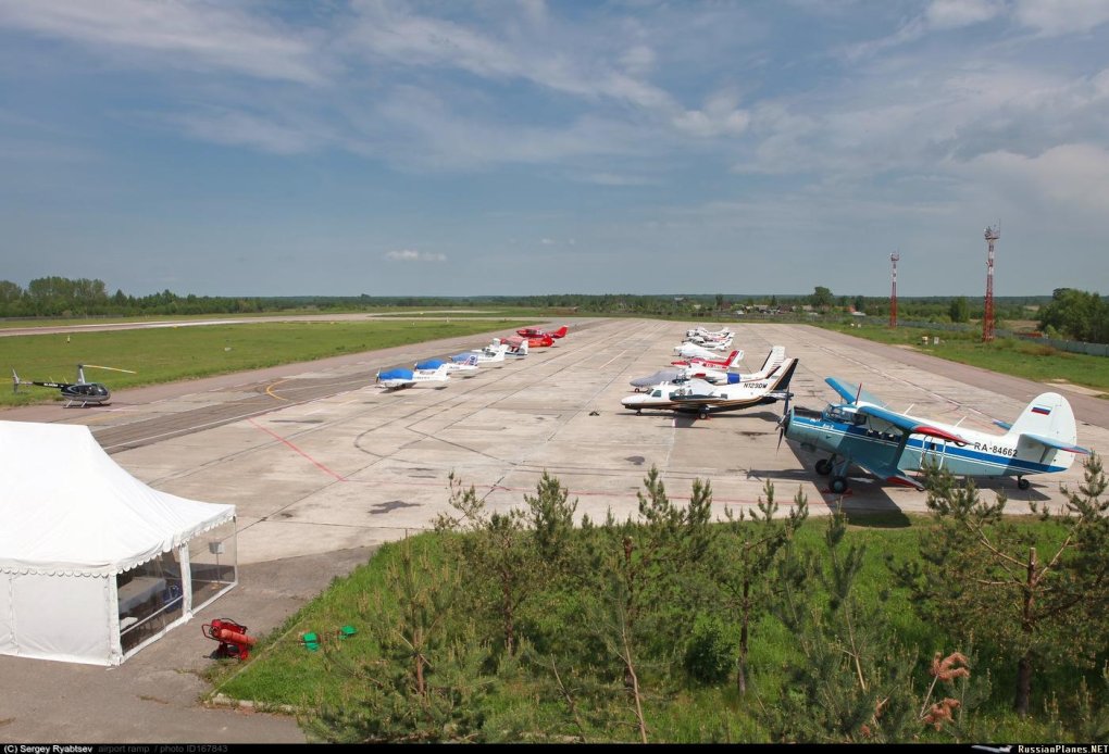 Аэродром Туношна Ярославль