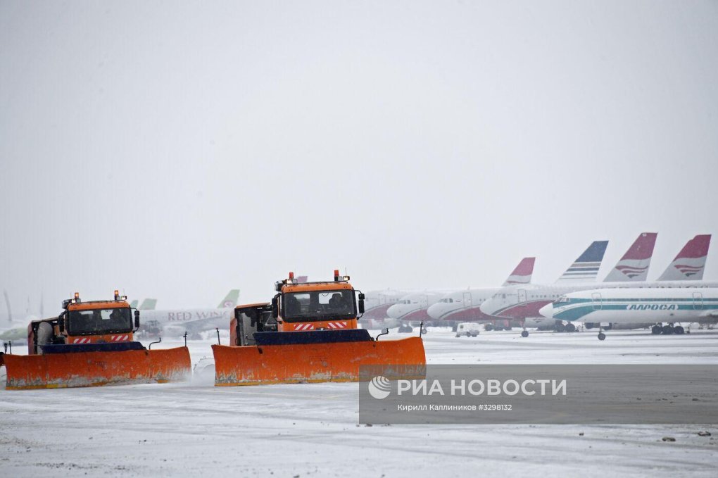 Летное поле Домодедово