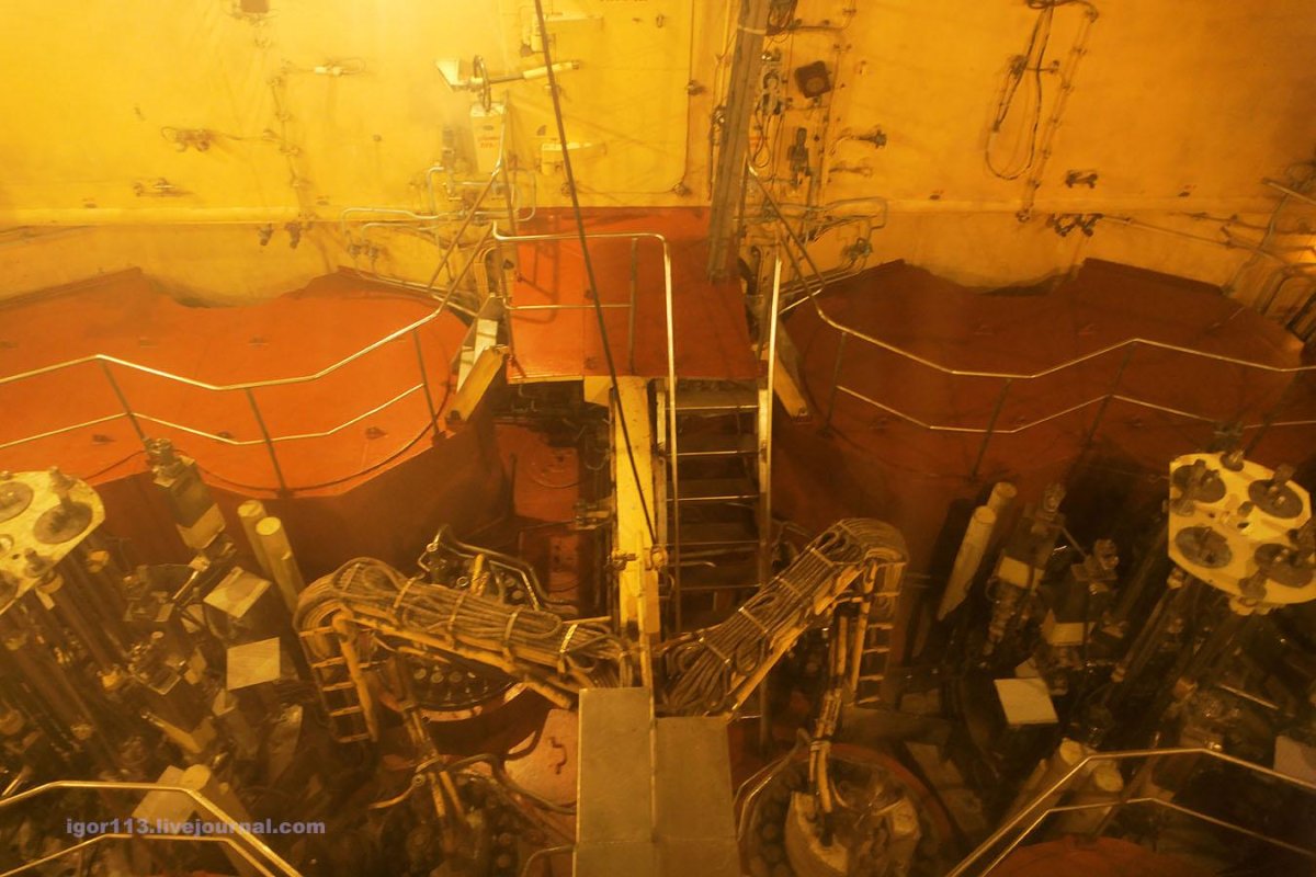 Атомный реактор ледокола Ленин