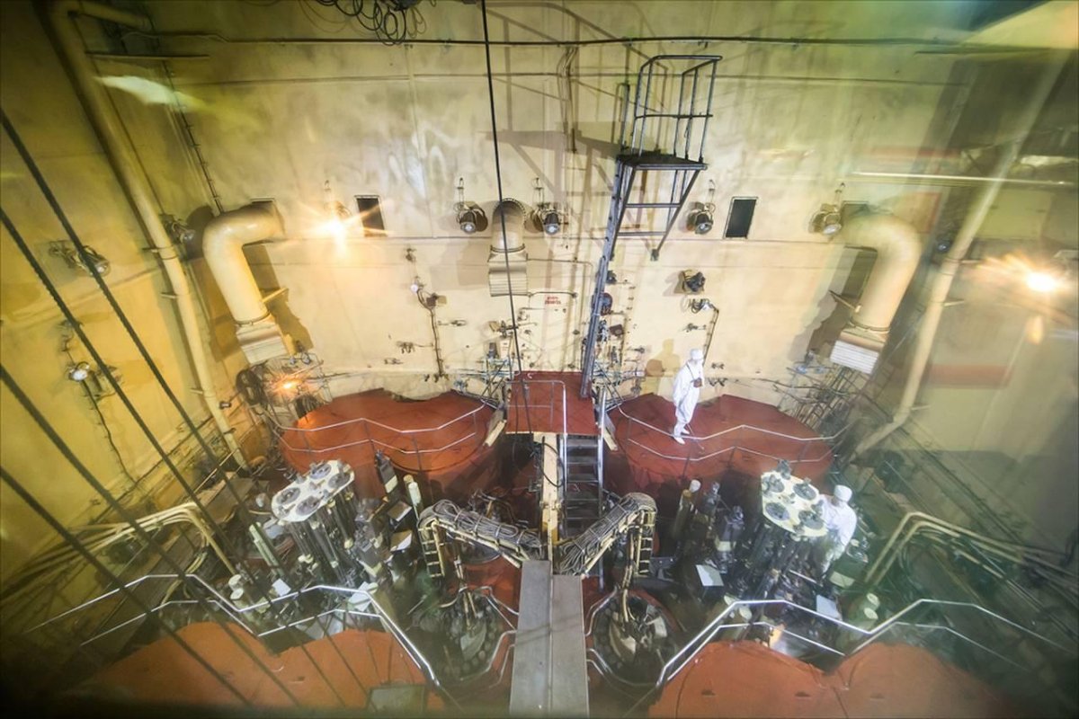 Атомный реактор ледокола Ленин