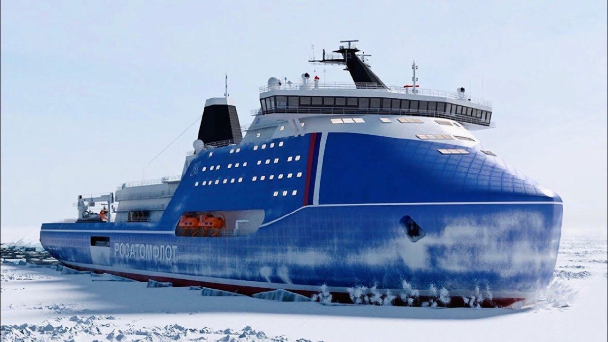 Атомный ледокол проекта «Лидер»