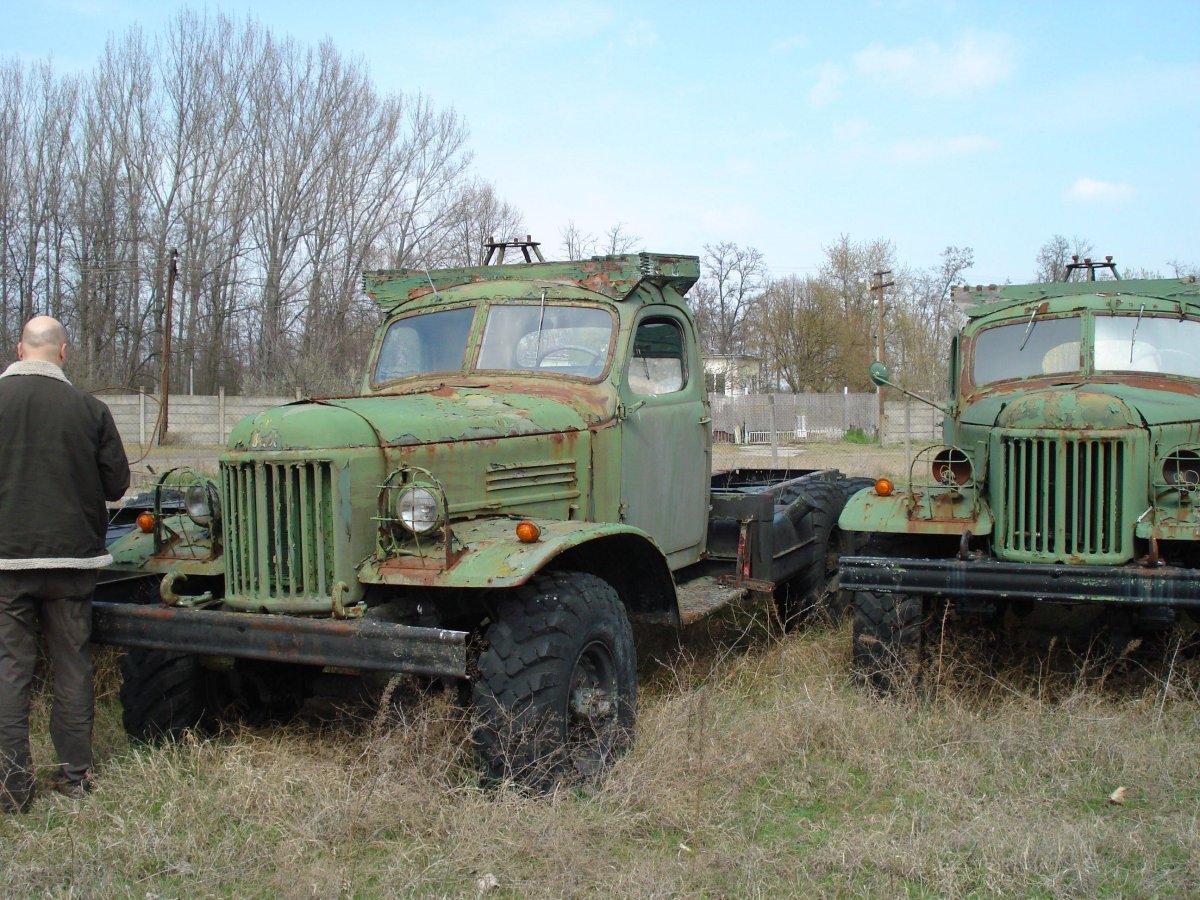 ЗИЛ 157 манипулятор