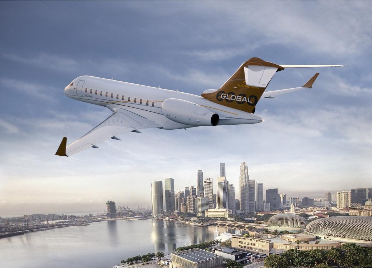 Самолёт Bombardier Global 6000