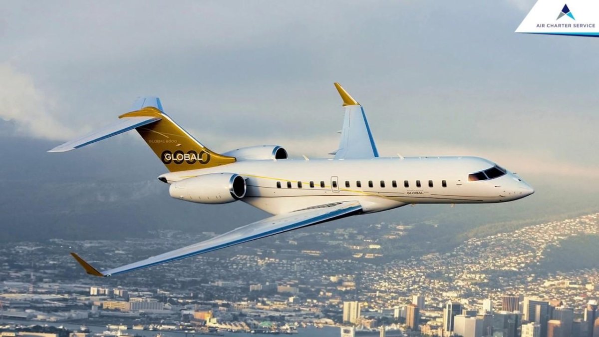 Самолёт Bombardier Global 6000