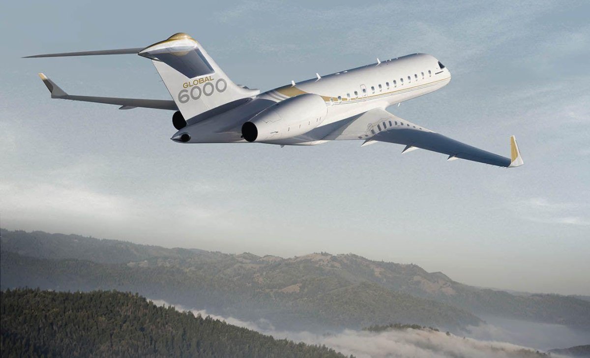 Bombardier Global 6000 бизнес-Джет