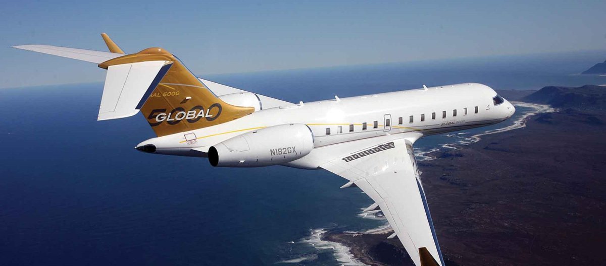 Самолет Bombardier Global 5000